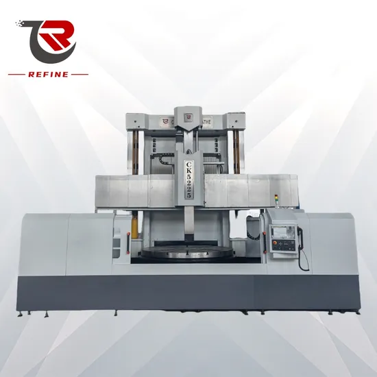 Ck5280 Heavy Duty Type CNC Vertical Lathe Double Column