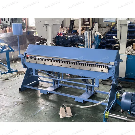 Factory Directly Supplying Duct Tdf Flange Folding Machine