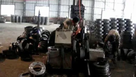 Indonesia Concrete Spun Pile Endplate Blank Flange