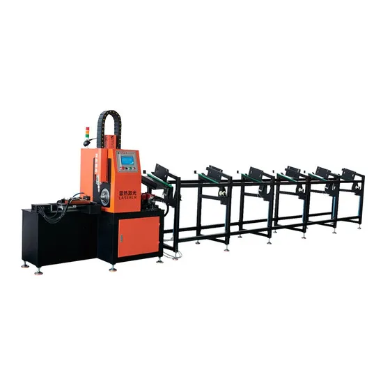 Máquina cortadora láser de fibra CNC de alimentación automática para tubos cuadrados redondos