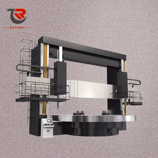 Ck5280 Torno vertical CNC de alta resistencia con doble columna